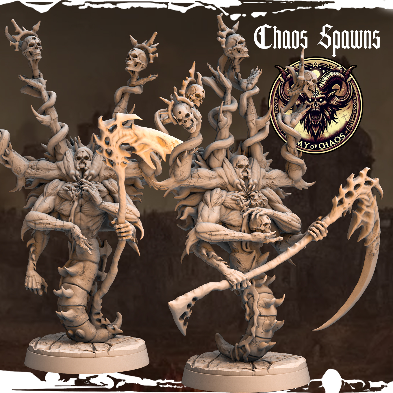 Chaos Spawns - Army of Chaos: Beasts